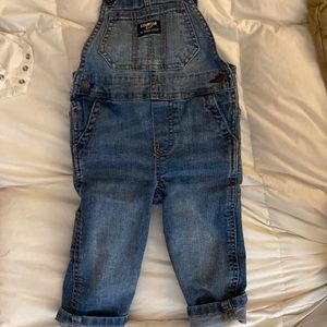 Oshkosh denim overalls- 18 month